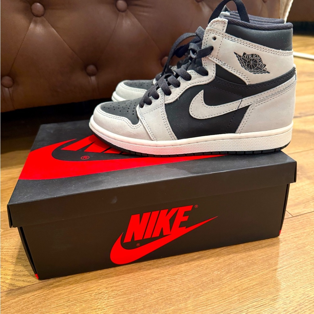 Nike Black and Gray High-Tops